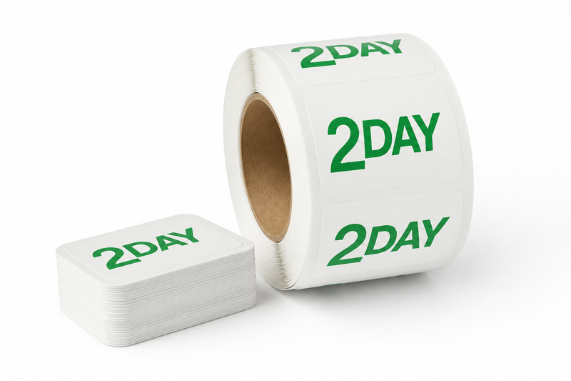 Rounded corner labels